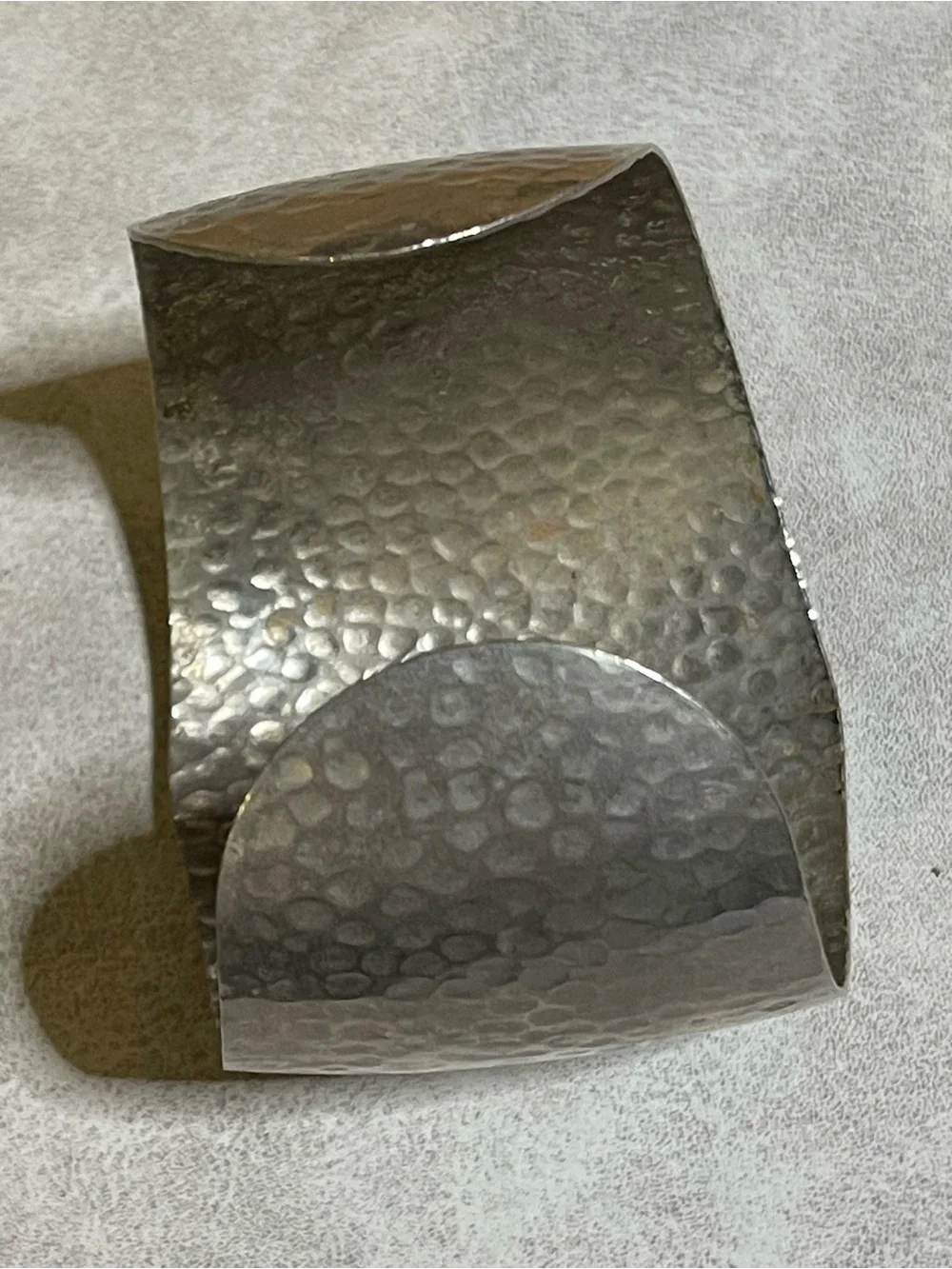 50g Handcrafted Southwest- Style Gecko Motif Wide Cuff Bracelet